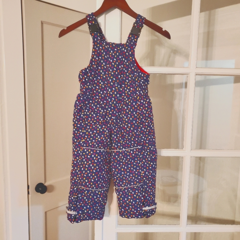 Hanna Andersson Snow Bib Pants, size 90